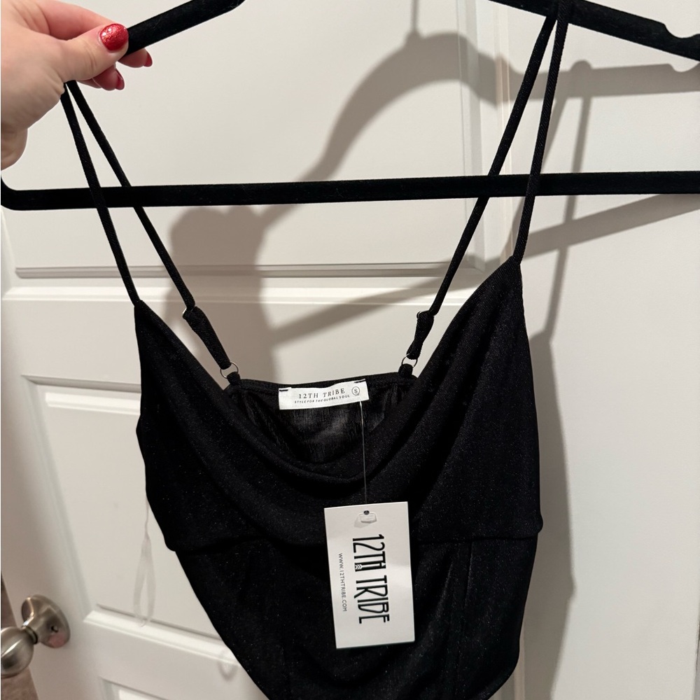 Cropped tank top